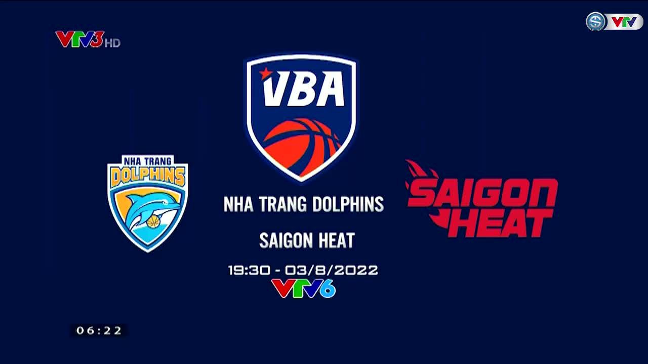 Trailer Vba Nha Trang Dolphins Vs Saigon Heat H Tr N Vtv