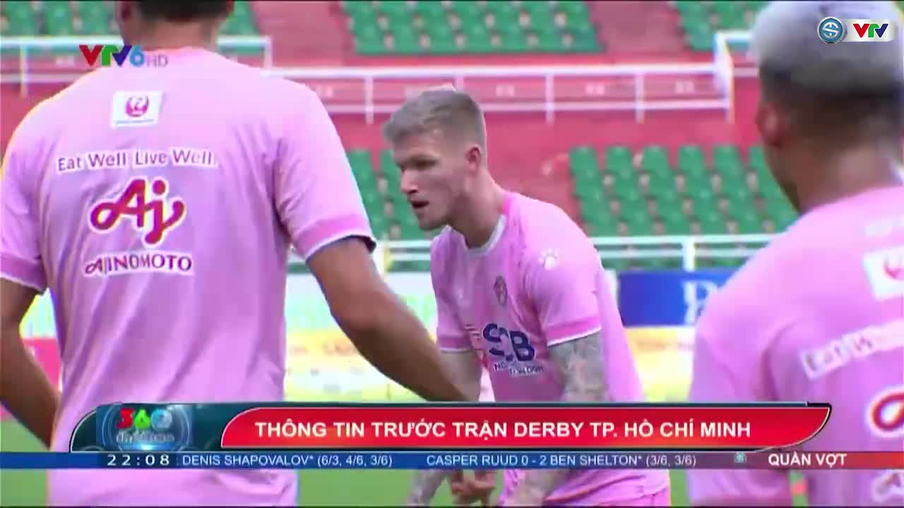 Thông tin trước trận derby TP Hồ Chí Minh