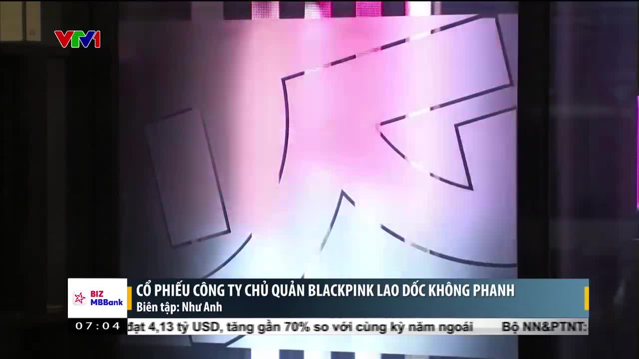 Cổ phiếu công ty chủ quản Blackpink lao dốc không phanh | Tài chính kinh doanh