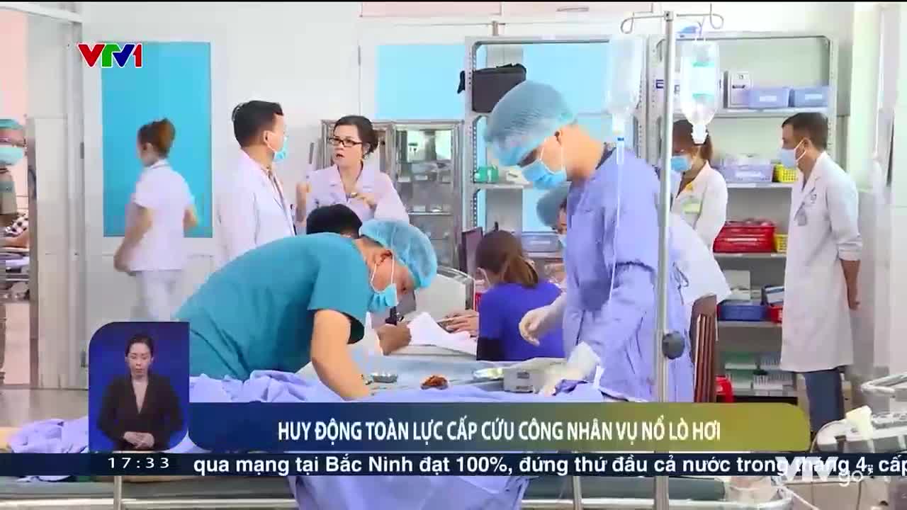 Huy động toàn lực cấp cứu công nhân vụ nổ lò hơi | Việt Nam hôm nay