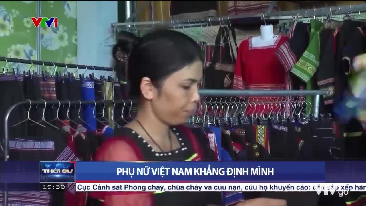 Phụ nữ Việt Nam khẳng định mình | Thời sự 19h