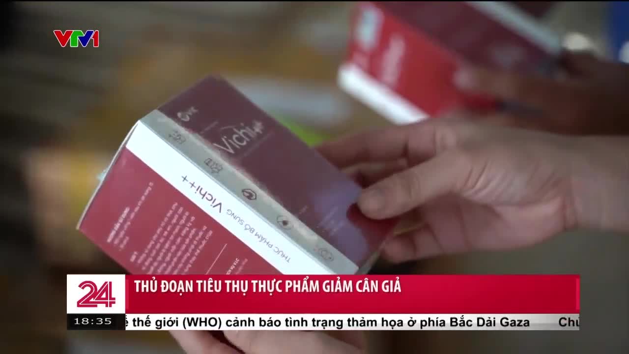 Thủ đoạn tiêu thụ thực phẩm giảm cân giả | Chuyển động 24h