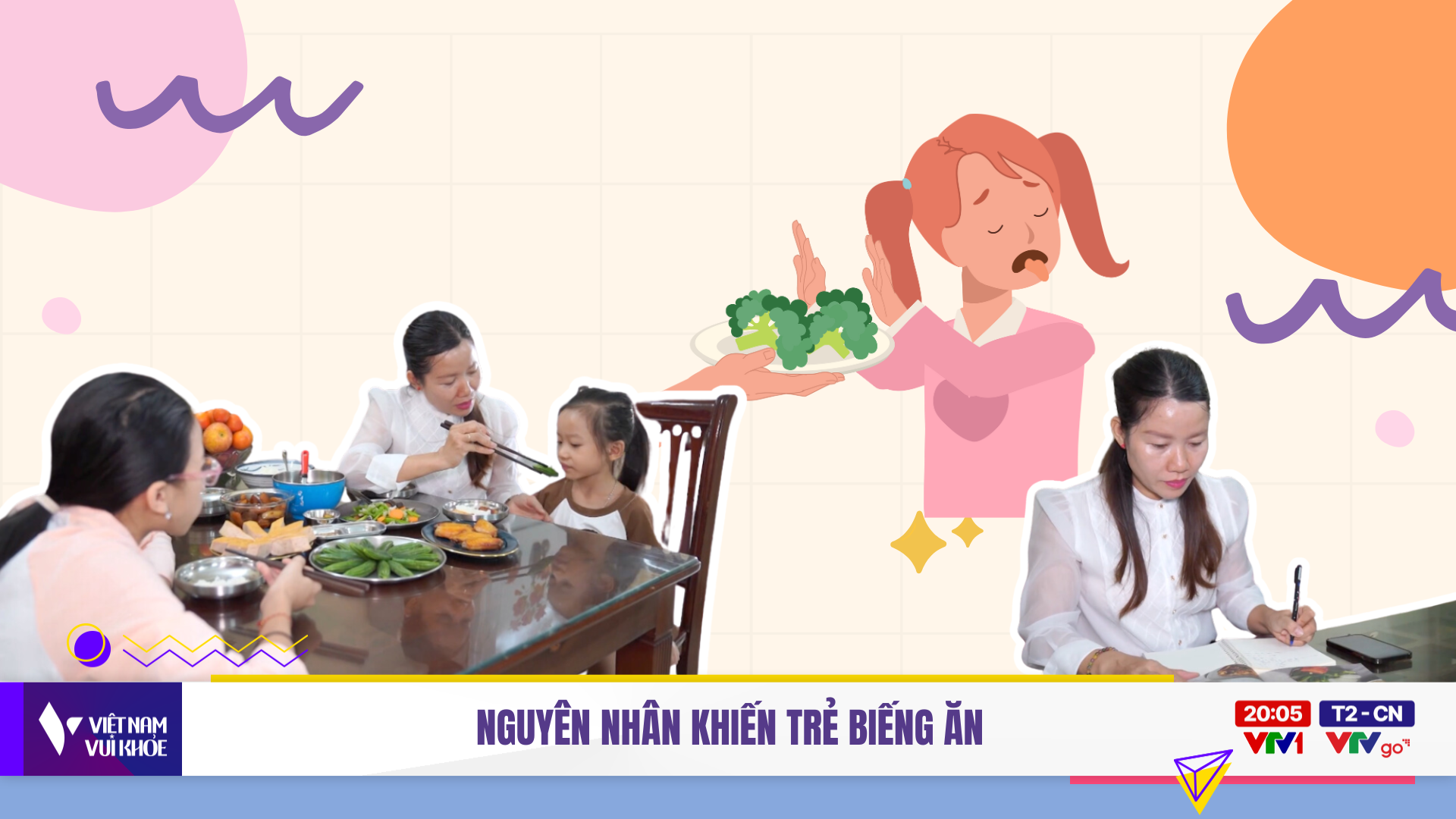 Việt Nam vui khỏe | 19/11/2024 | Nguyên nhân khiến trẻ biếng ăn