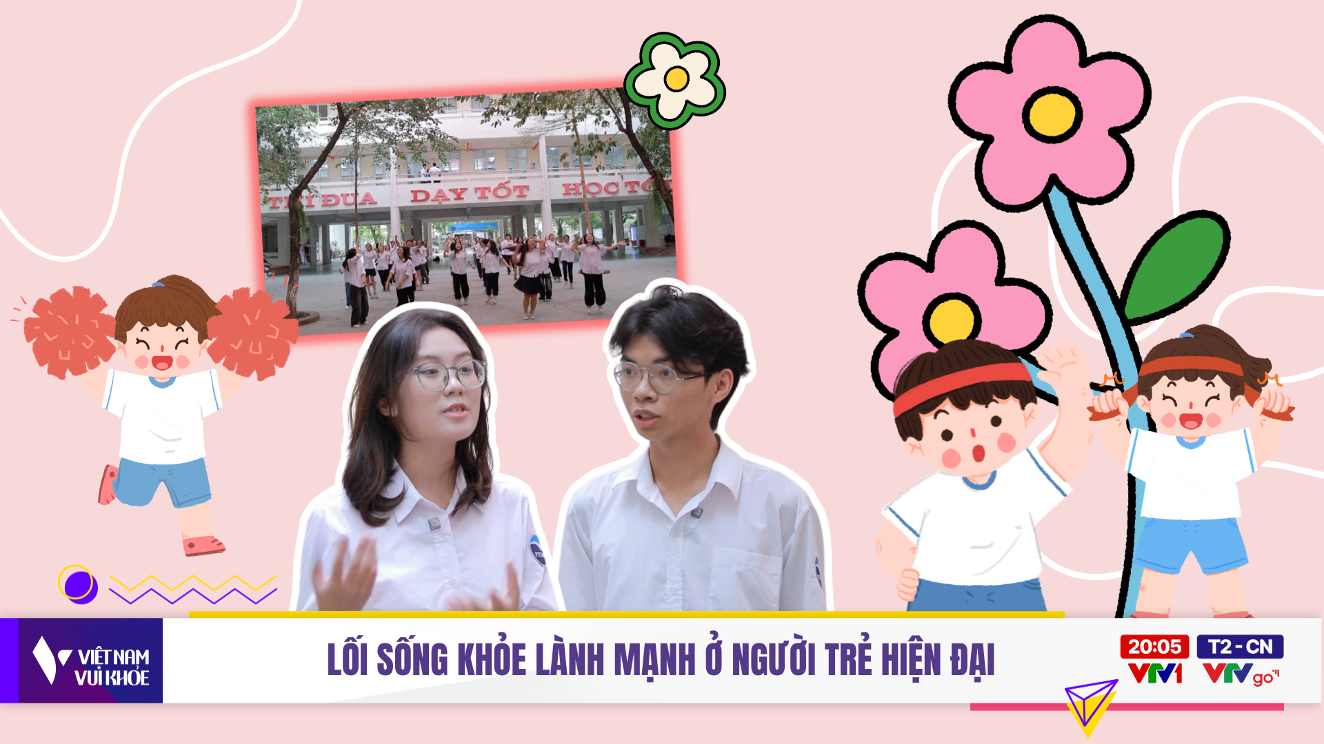 Việt Nam vui khỏe | 20/11/2024 | Lối sống khỏe lành mạnh ở người trẻ hiện đại