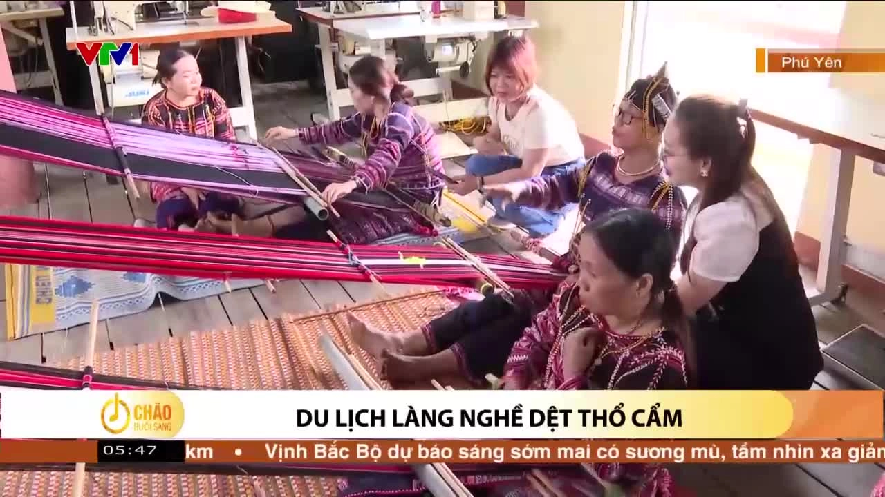 Du lịch làng nghề dệt thổ cẩm | Chào buổi sáng